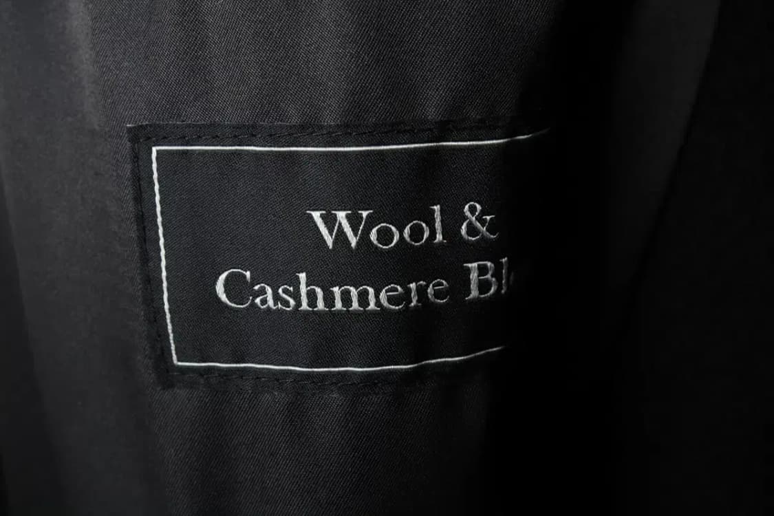 (S-M) 인사일런스 코트자켓 싱글 캐시미어 블랙-1681A 상품이미지6