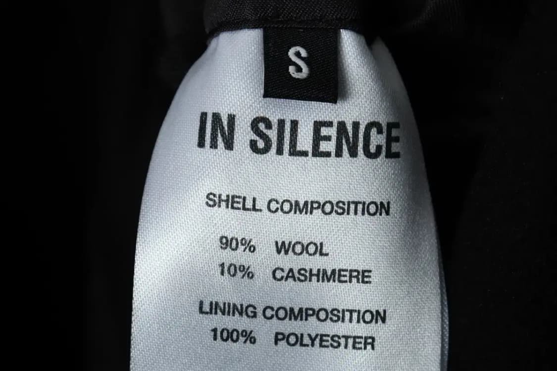 (S-M) 인사일런스 코트자켓 싱글 캐시미어 블랙-1681A 상품이미지7