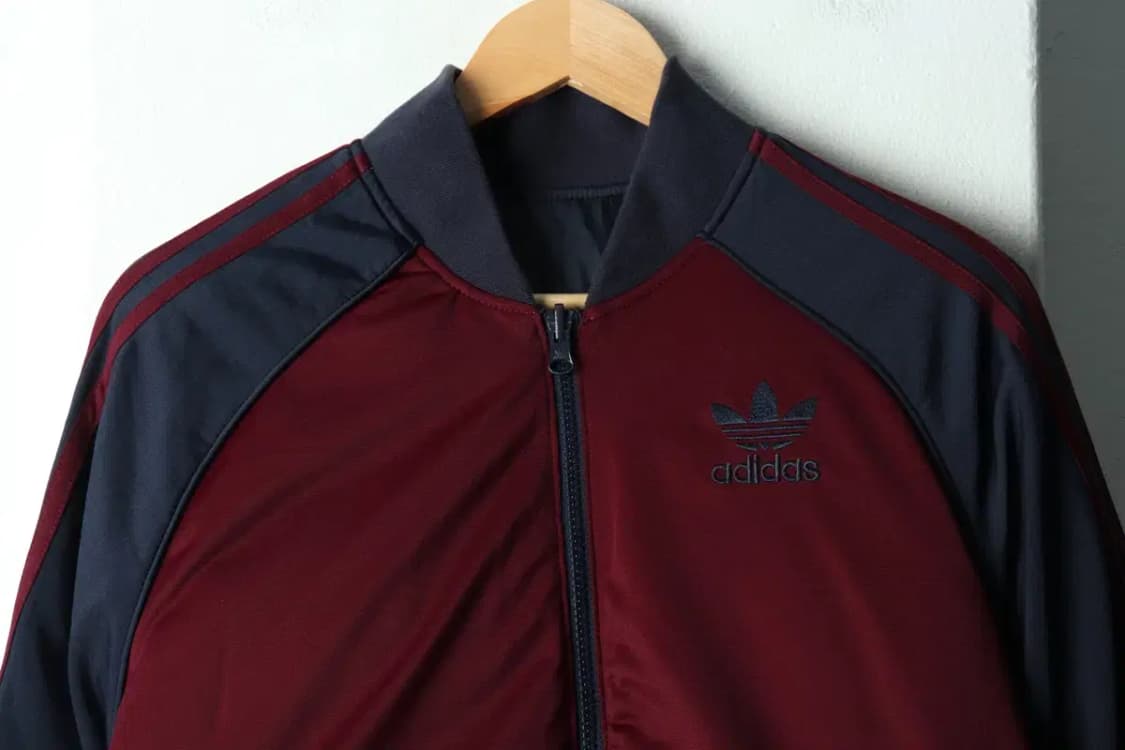 (M) 아디다스 패딩 점퍼자켓 신형 리버시블 버건디 불꽃-16820 상품이미지4