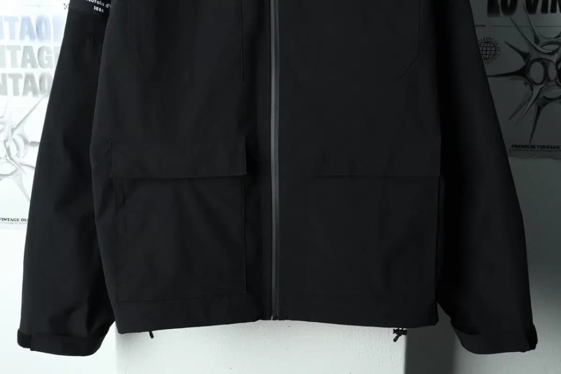 (L-XL) 판토포라 도로 집업 바람막이 점퍼자켓 방수 블랙-16822 상품이미지4