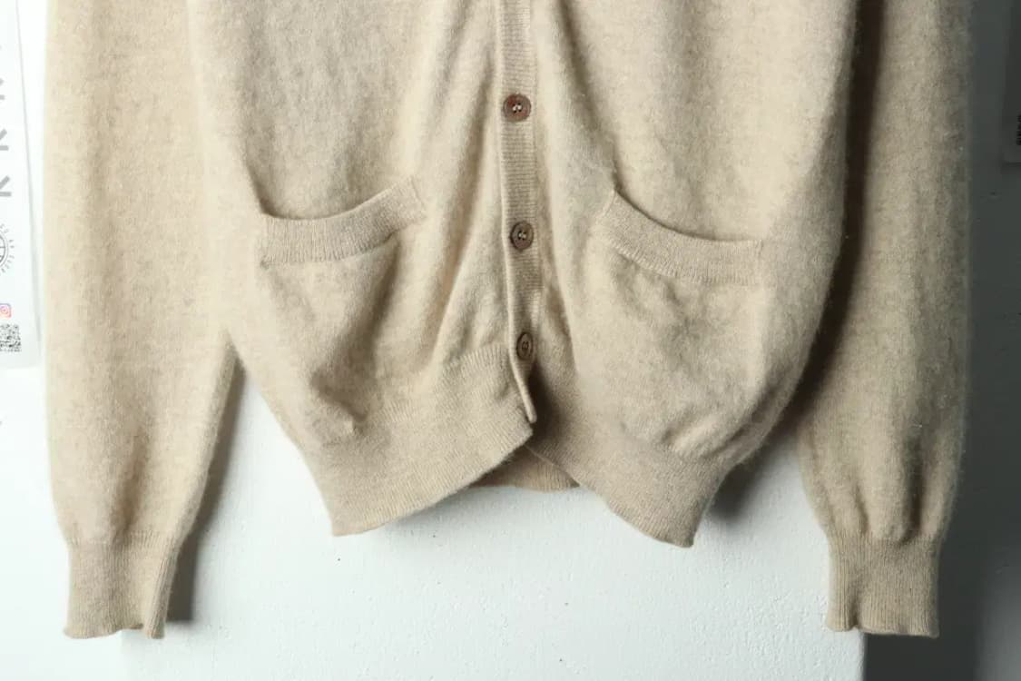 (S-M) 고비 니트 가디건 캐시미어 100 베이지-16826 상품이미지4