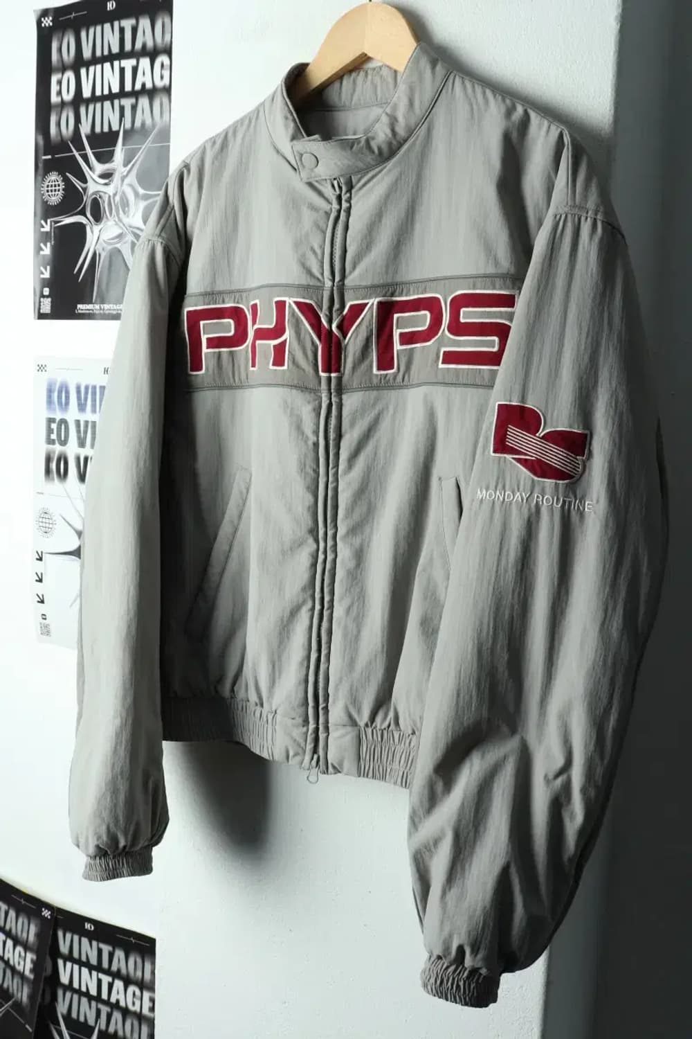 (M-XL) 피지컬에듀케이션디파트먼트 패딩 점퍼자켓 레이싱-1682D 상품이미지1