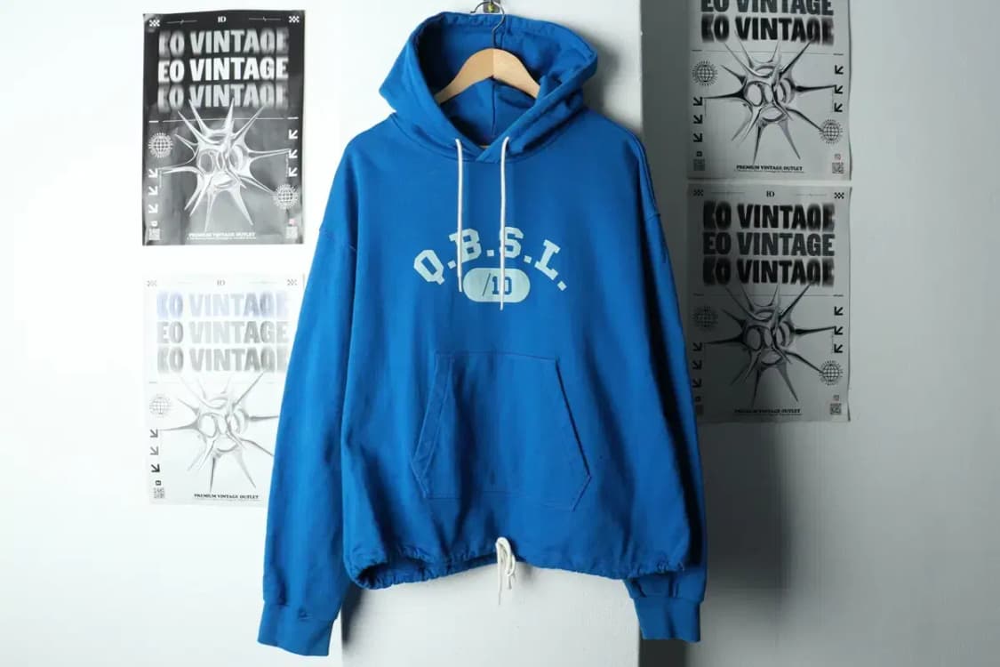 (S-M) 사운즈라이프 후드티셔츠 블루 올드스쿨-1682E 상품이미지2