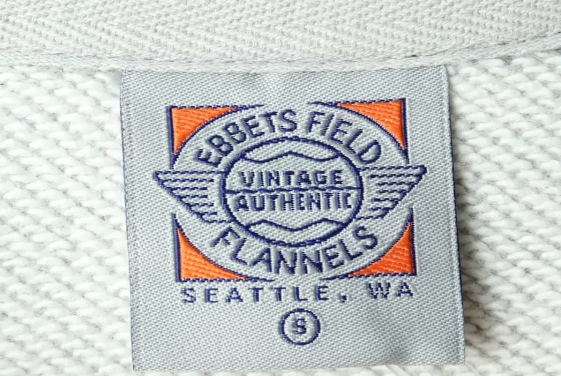 (S-M) 이벳필드 맨투맨 티셔츠 빅로고 그레이 Y2K 기모-16833 상품이미지7