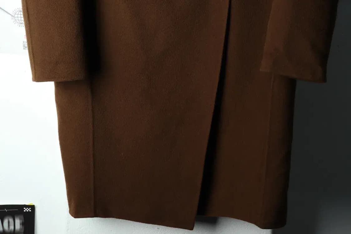 W(S-M) 시스템 코트자켓 한섬 핸드메이드 브라운 울-16838 상품이미지4