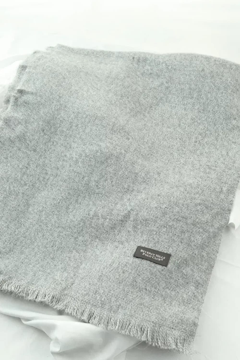 (F) 브랜드빈티지 목도리 머플러 그레이 울 보들 따뜻-2711 상품이미지1