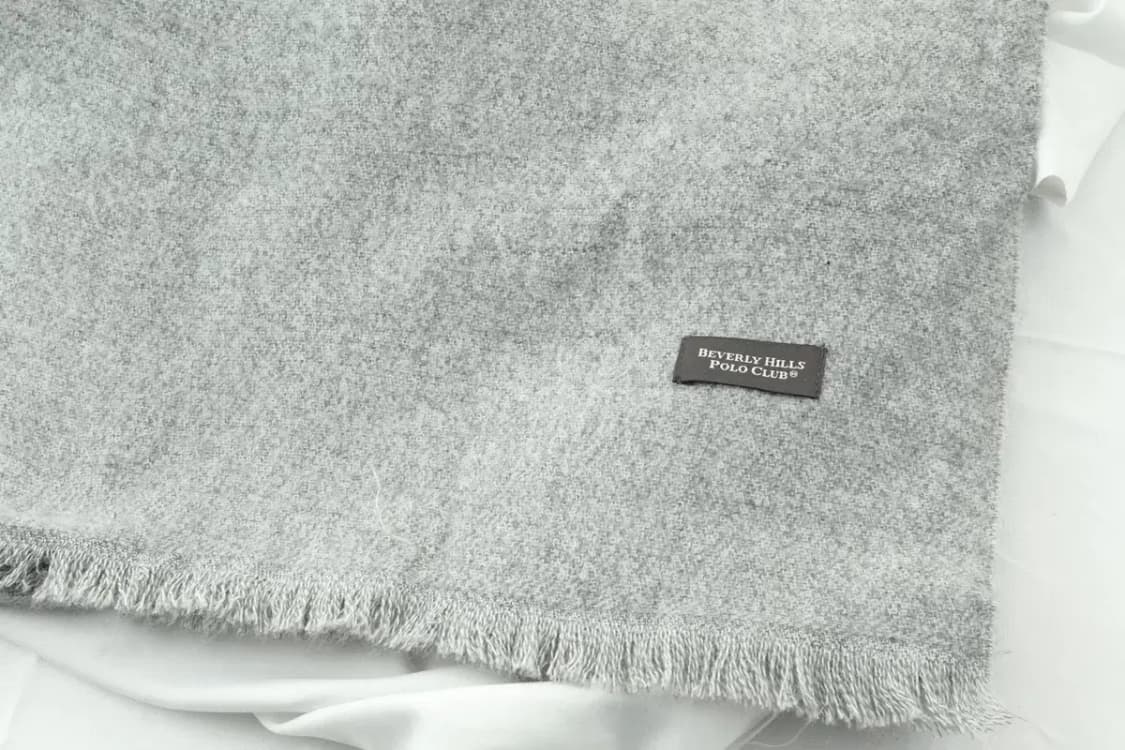 (F) 브랜드빈티지 목도리 머플러 그레이 울 보들 따뜻-2711 상품이미지3