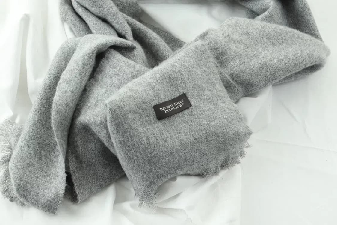 (F) 브랜드빈티지 목도리 머플러 그레이 울 보들 따뜻-2711 상품이미지6