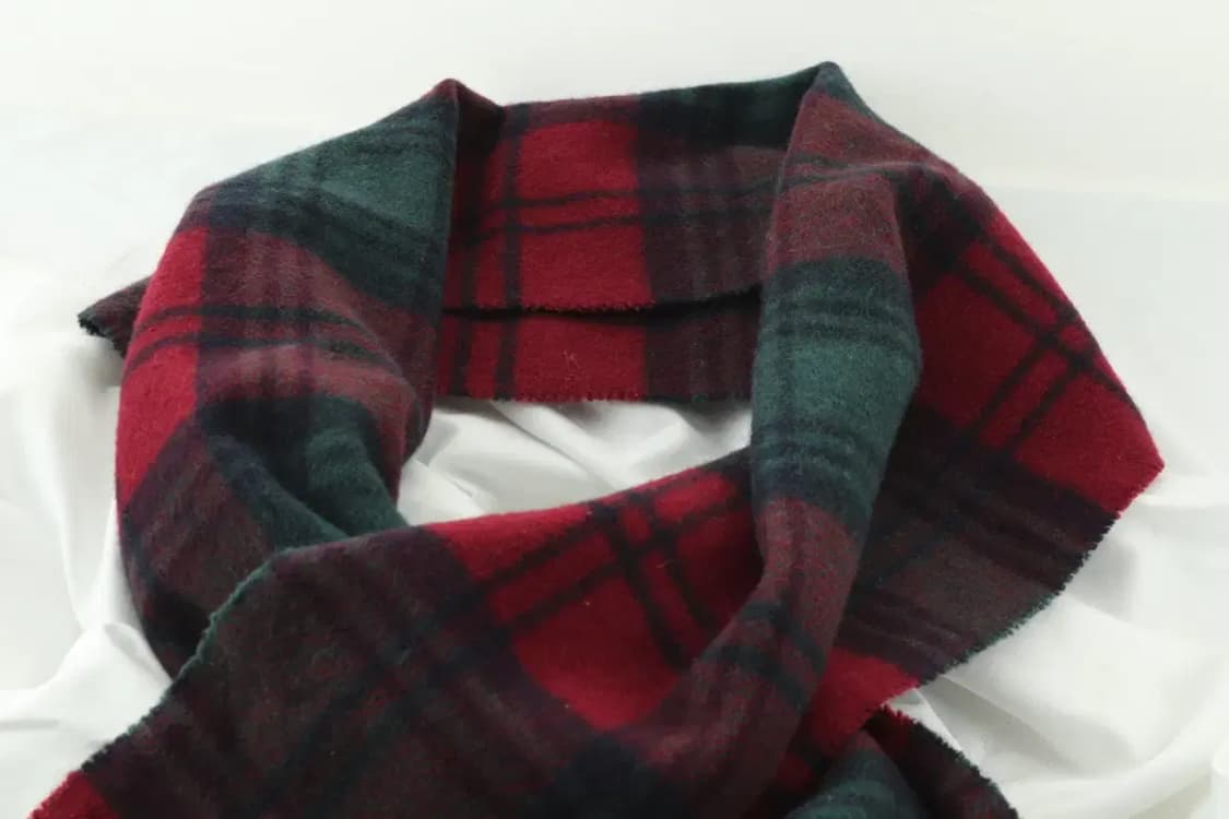 (F) 브랜드빈티지 목도리 머플러 이태리원단 체크 크리스마스-271A 상품이미지5