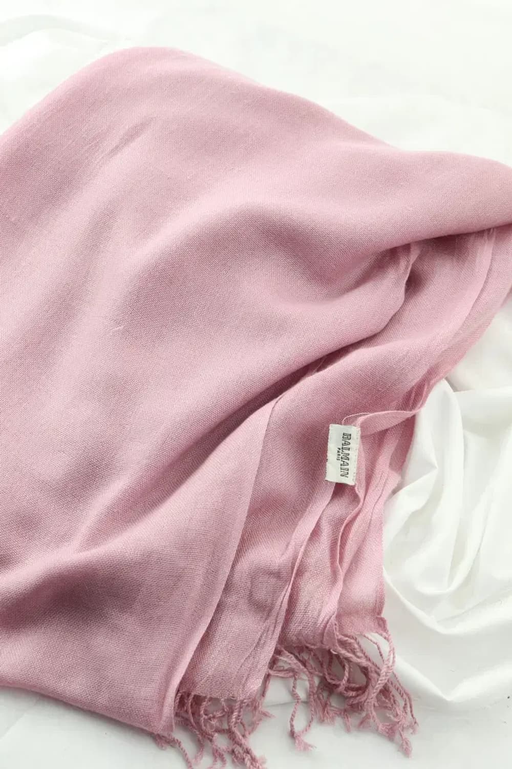 (F) 발망 목도리 머플러 작은데미지 분홍 핑크-271C 상품이미지1