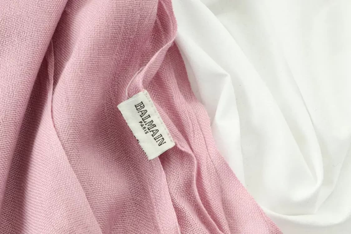 (F) 발망 목도리 머플러 작은데미지 분홍 핑크-271C 상품이미지3