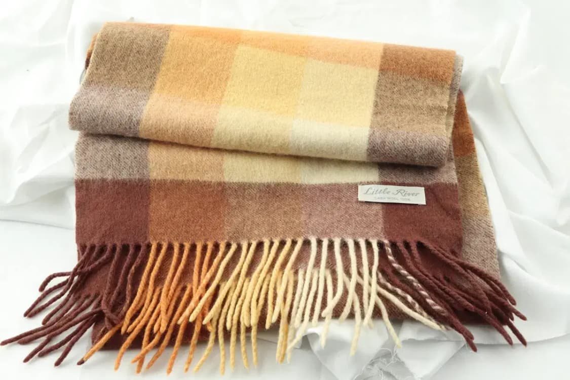 (F) 브랜드빈티지 목도리 머플러 치크케익 컬러 울 보들 따뜻-2721 상품이미지2