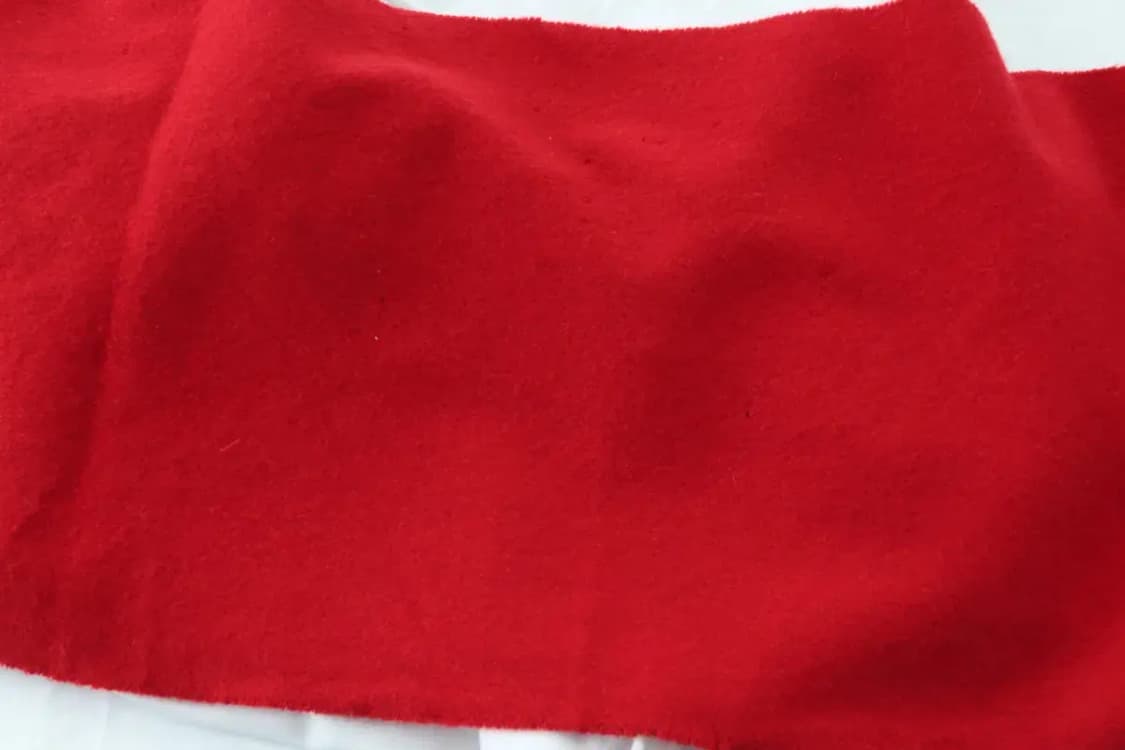 (F) 코치 목도리 머플러 데미지 캐시미어 레드 크리마스 보들-2723 상품이미지4