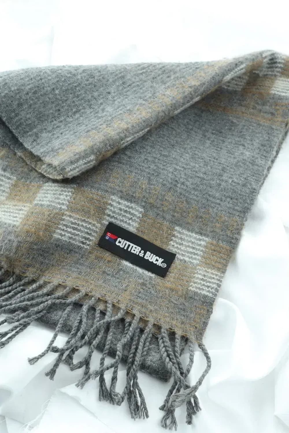 (F) 커터앤벅 목도리 머플러 사용감 그레이 따뜻 울-2724 상품이미지1