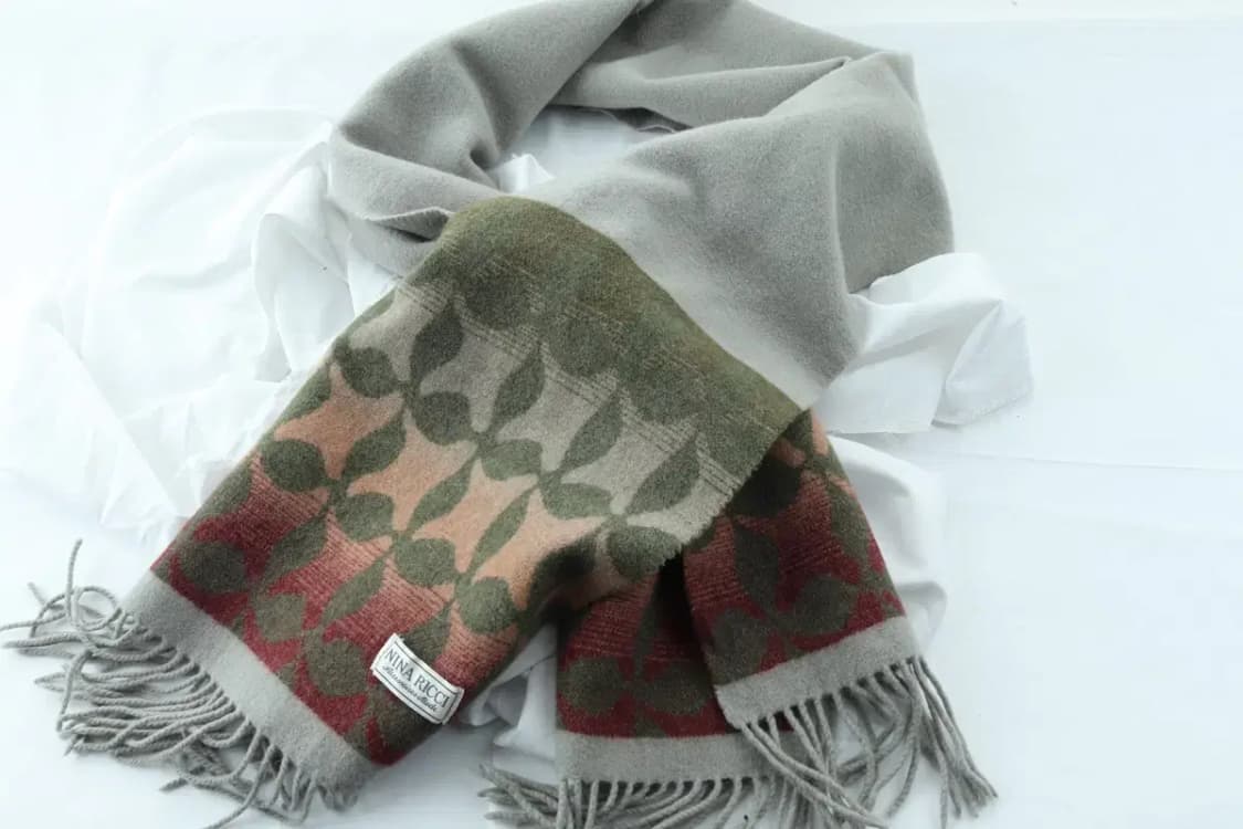 (F) 니나리치 목도리 머플러 에스닉 노르딕 말차 롱 숄-2726 상품이미지3