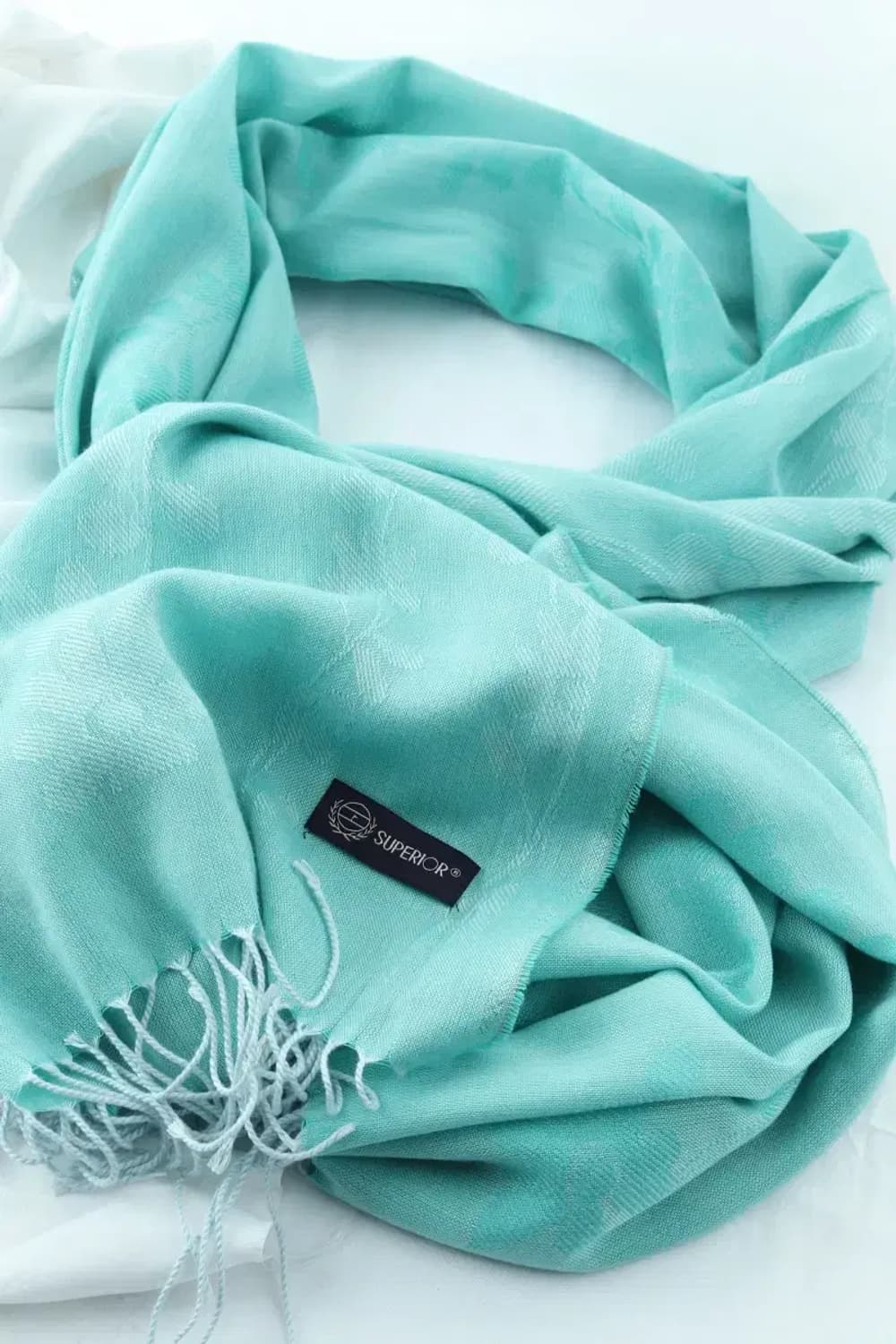 (F) 슈페리어 목도리 머플러 민트 경량 롱 숄-2727 상품이미지1