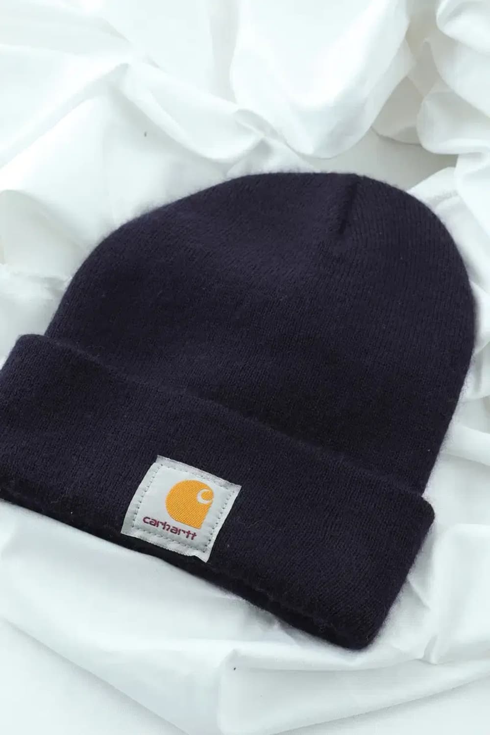 (F) 칼하트 모자 네이비 따뜻 비니 니트 아메카지-2729 상품이미지1