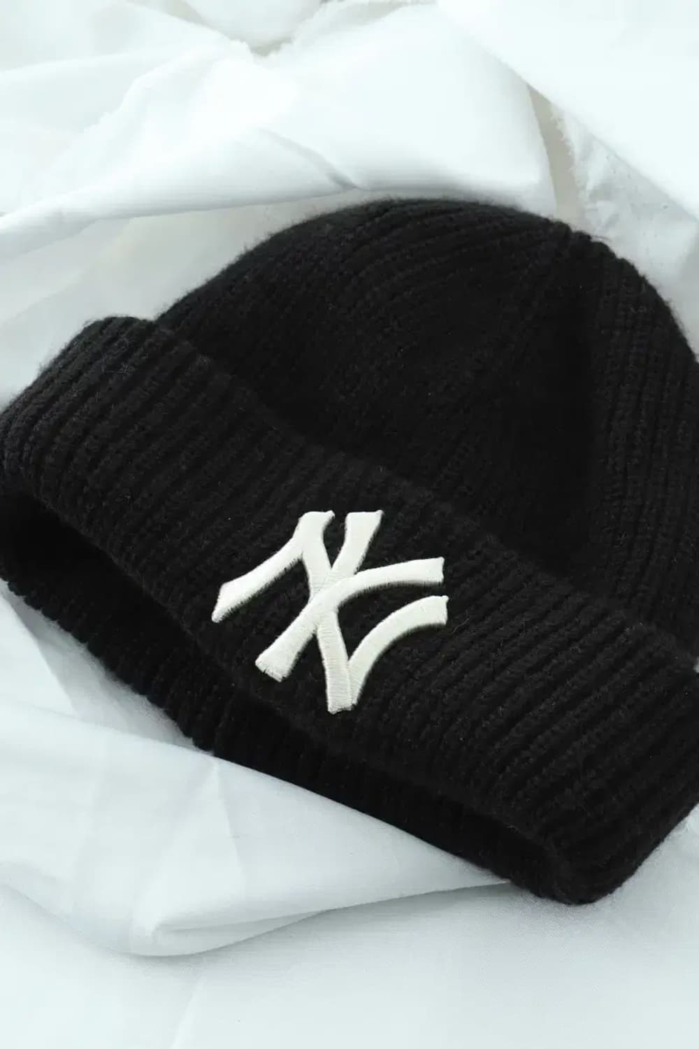 (F) MLB 엠엘비 모자 뉴욕 양키즈 골지 숏 비니 따듯-272D 상품이미지1