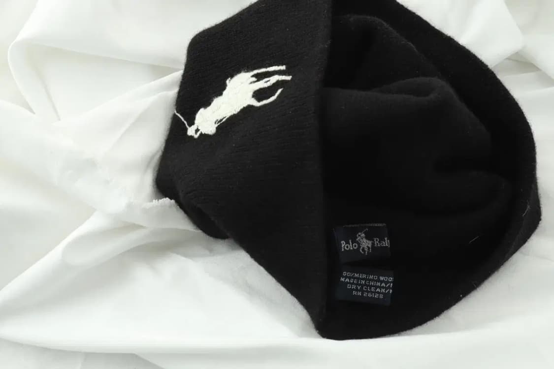 (F) 폴로 랄프로렌 모자 Y2K 희귀 매물 검흰 빅포니-2730 상품이미지6