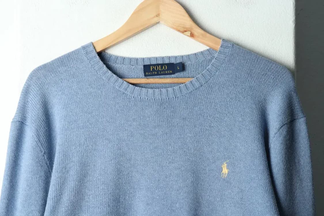 (L-XL) 폴로 랄프로렌 니트 연블루 포니 아메카지-16867 상품이미지3