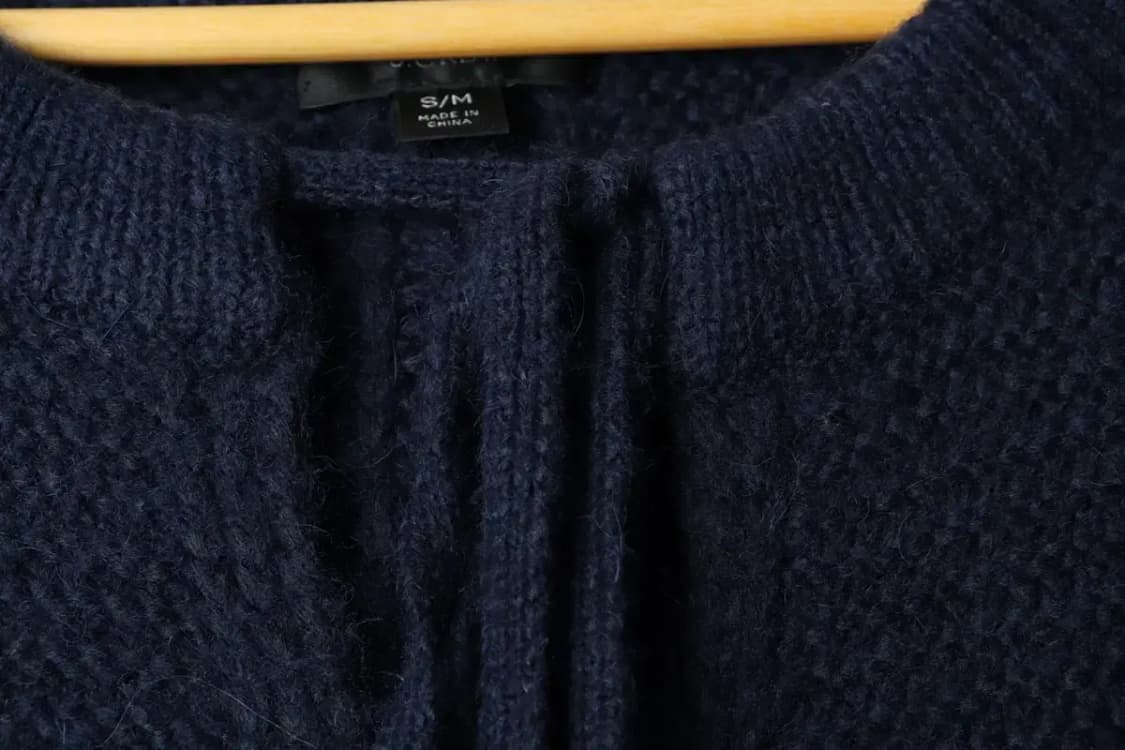 W(S-M) 제이크루 니트 원피스 네이비 울-1686B 상품이미지5
