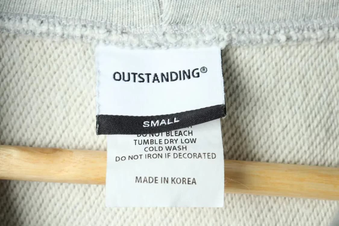 (S) 아웃스탠딩 후드티셔츠 루즈핏 빅로고 아메카지-16871 상품이미지7