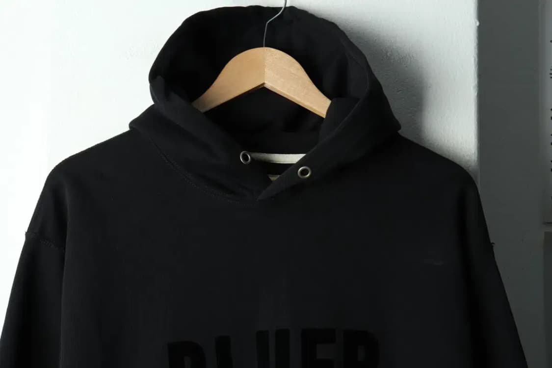 (M-L) 네이머클로딩 후드티셔츠 블러 빅로고 블랙-16872 상품이미지3