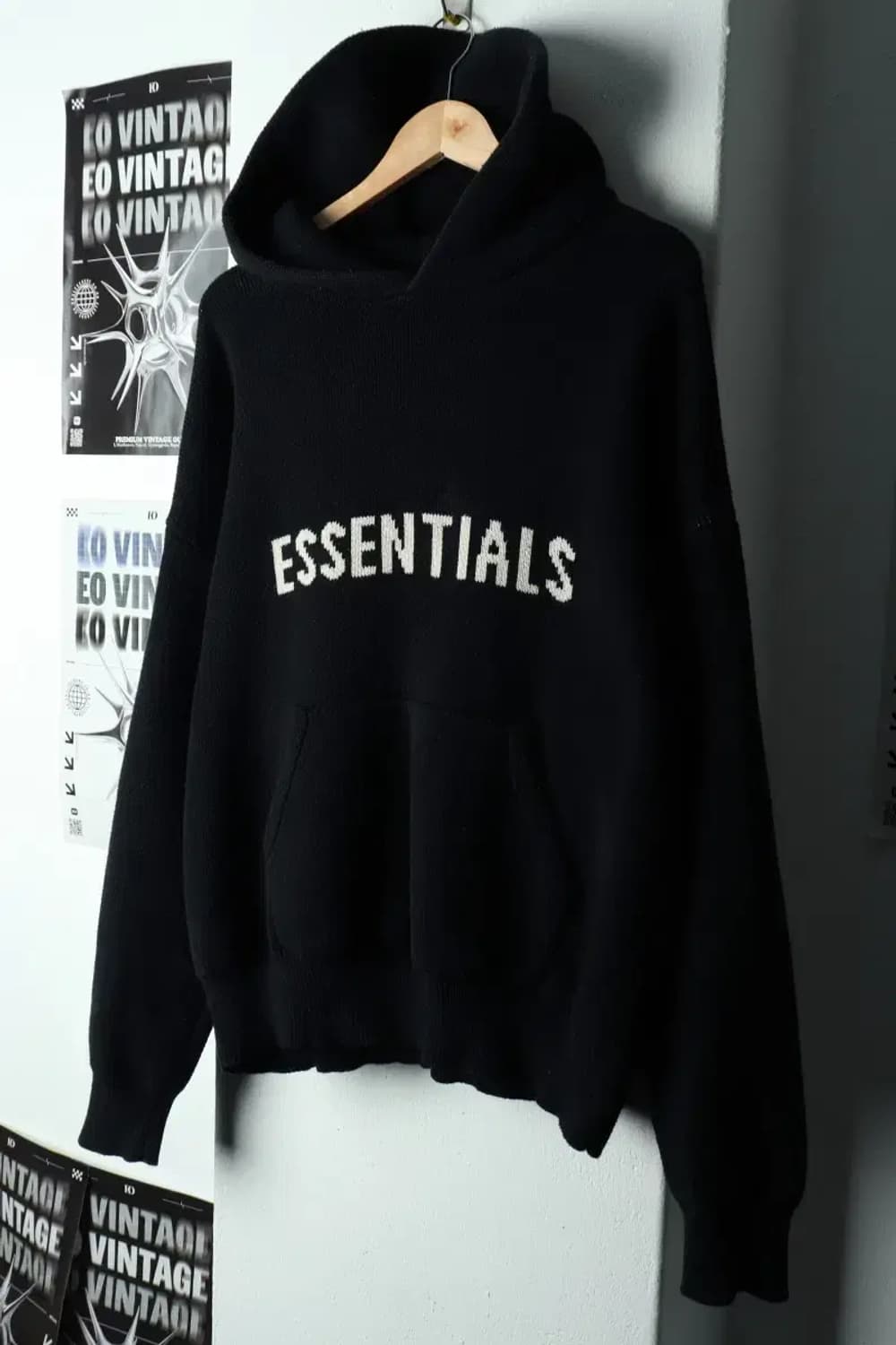 (M-L) 에센셜 후드티셔츠 피어오브갓 니트 헤비-16878 상품이미지1