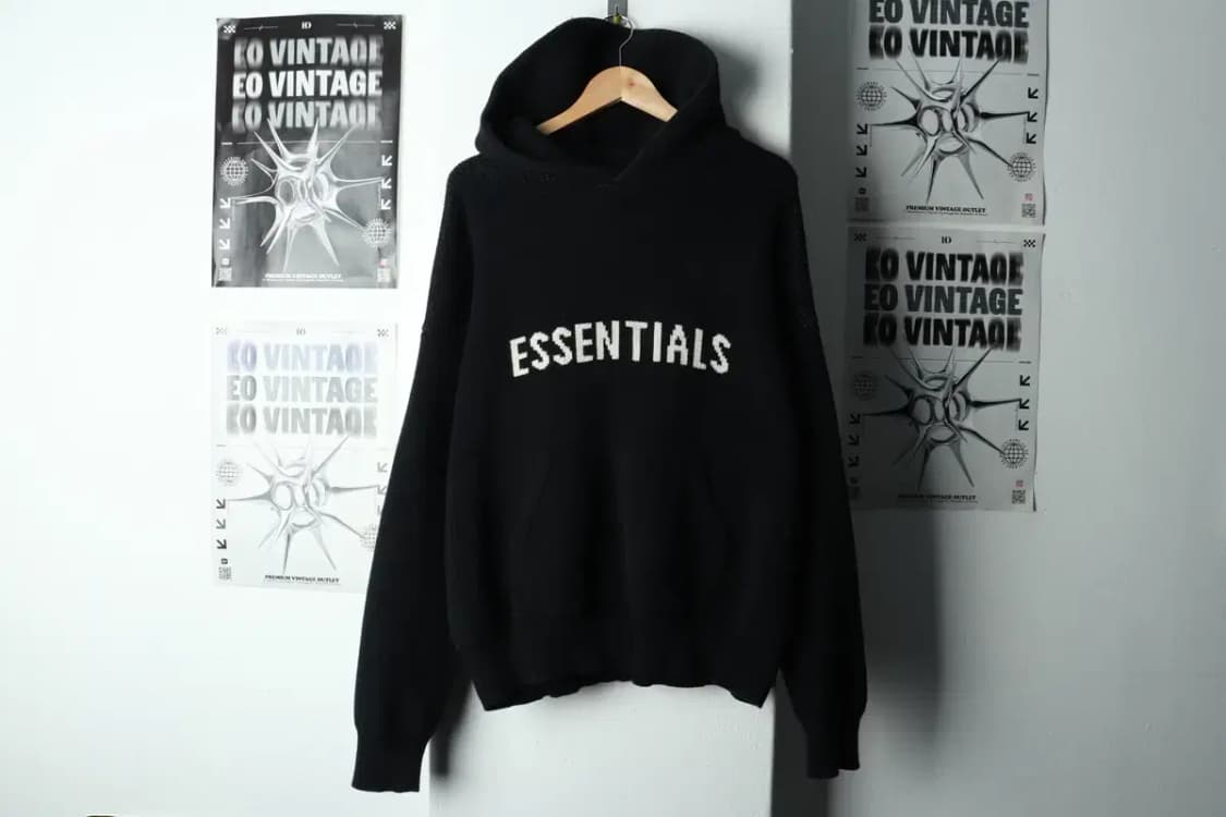 (M-L) 에센셜 후드티셔츠 피어오브갓 니트 헤비-16878 상품이미지2