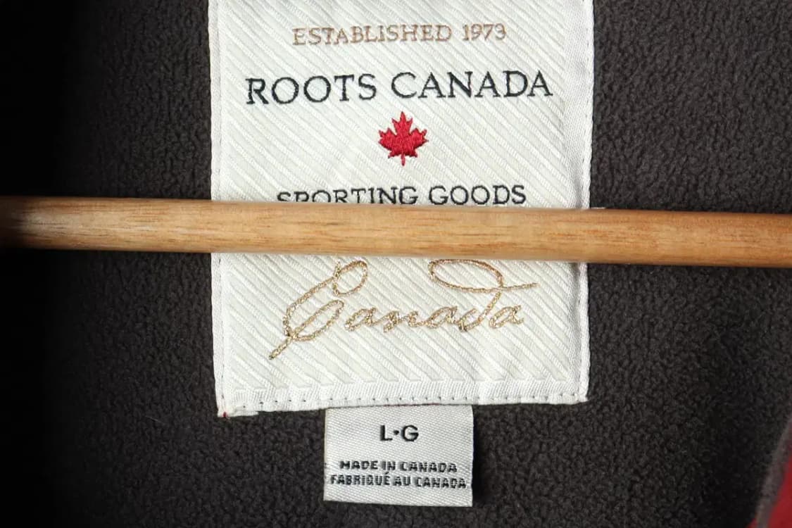 (L-XL) 루츠 캐나다 후드집업 레드 기모 올드스쿨-1687C 상품이미지10