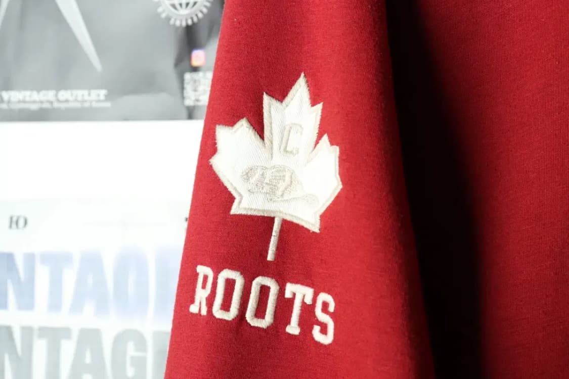 (L-XL) 루츠 캐나다 후드집업 레드 기모 올드스쿨-1687C 상품이미지7