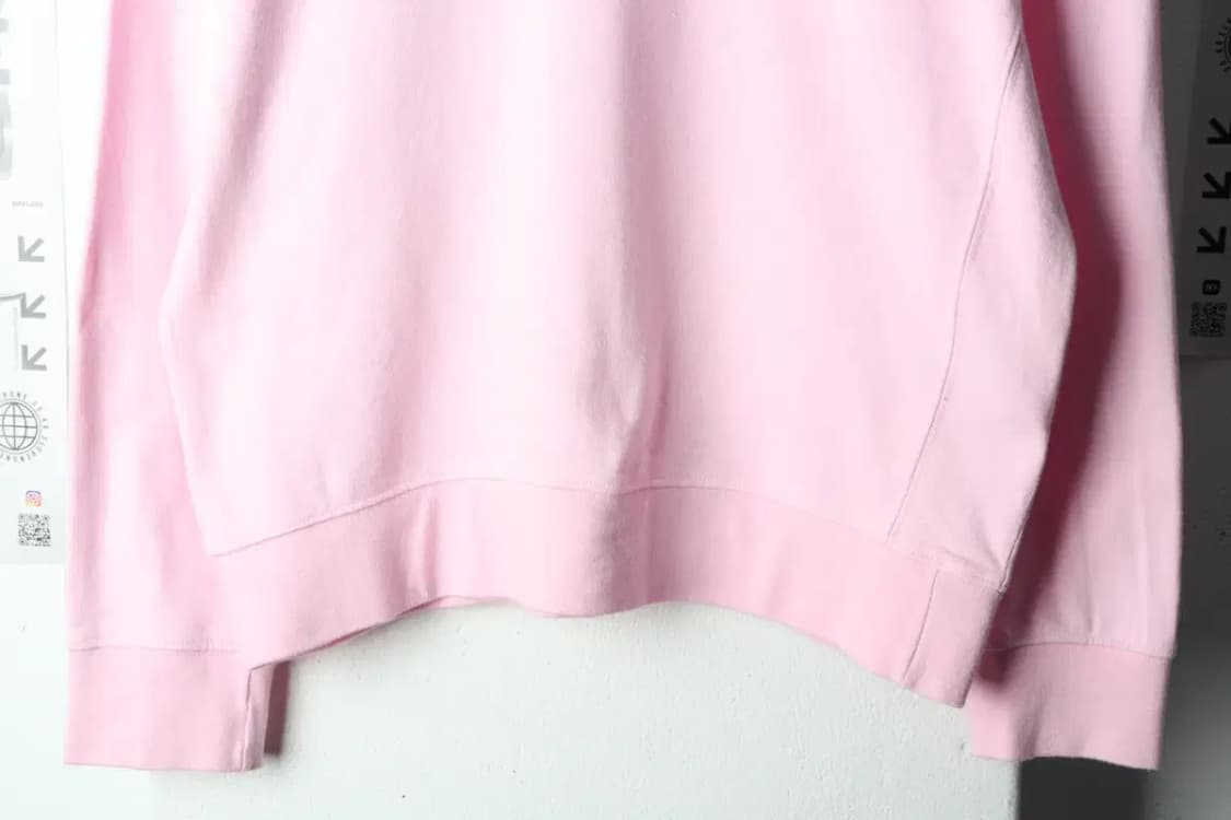 (M-L) 나이키 맨투맨 티셔츠 크루넥 딸기우유 핑크-16880 상품이미지4