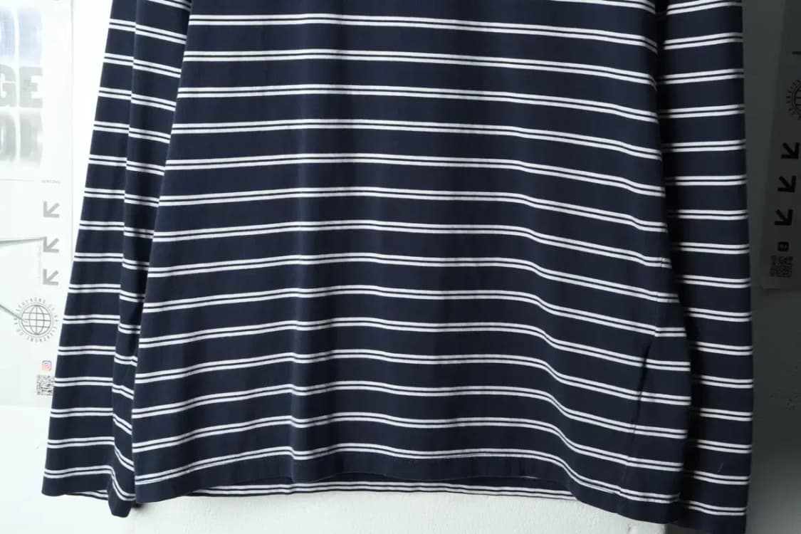 (L-XL) 타미힐피거 긴팔티셔츠 스트라이프 네이비-16881 상품이미지4