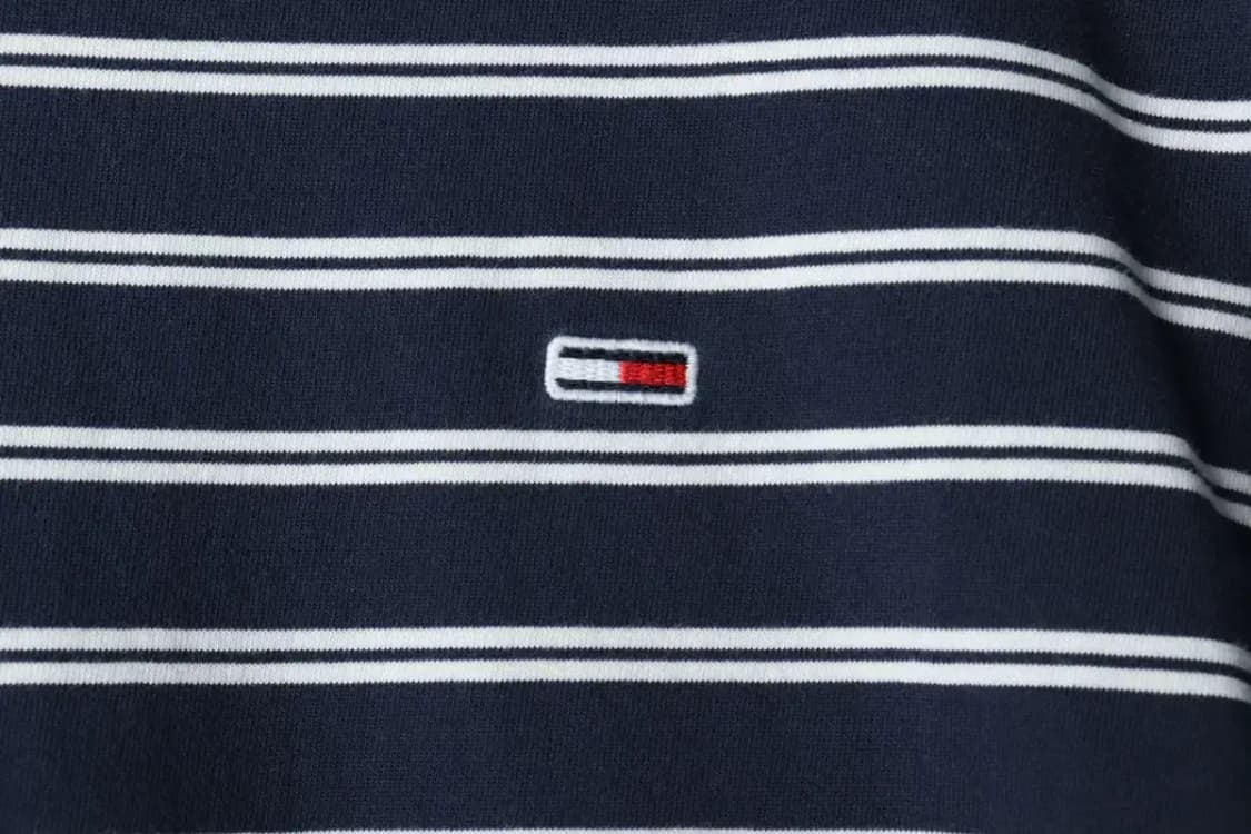 (L-XL) 타미힐피거 긴팔티셔츠 스트라이프 네이비-16881 상품이미지5