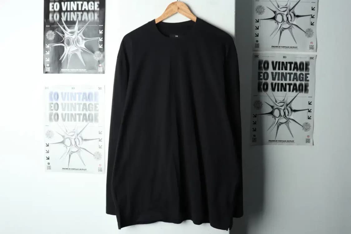 (XL-2XL) 아디다스 긴팔티셔츠 Y3 요지야마모토 블랙-16882 상품이미지2