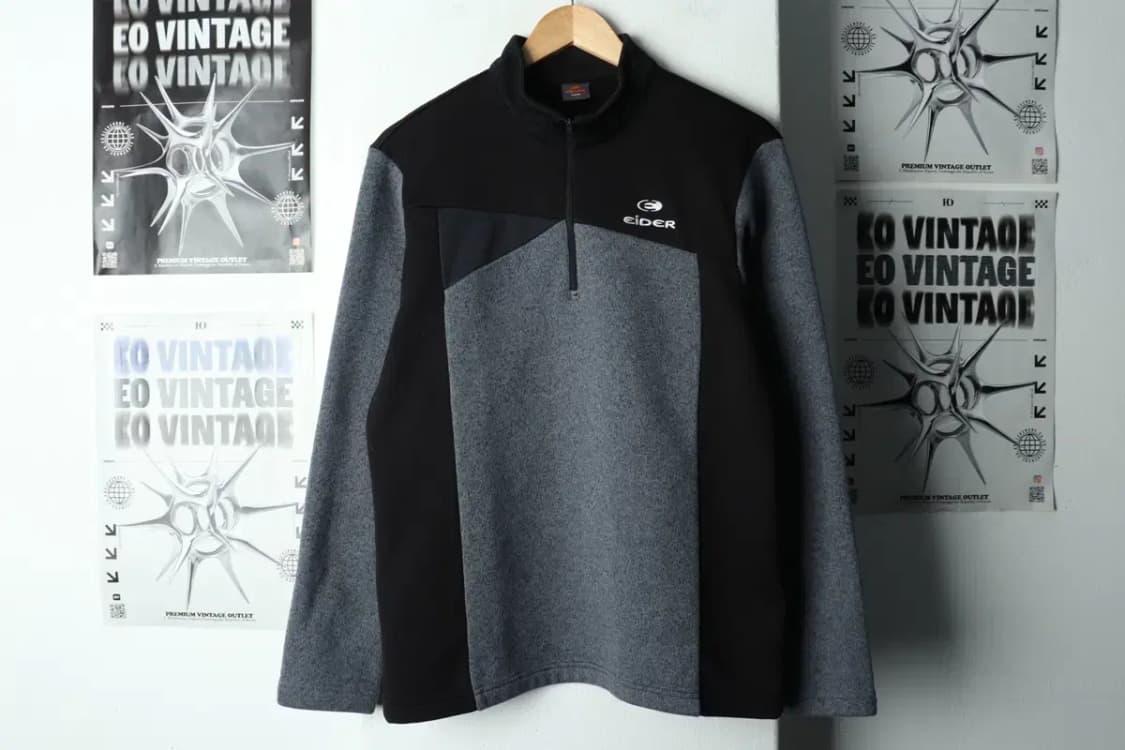 W(L) 아이더 긴팔티셔츠 반집업 니트 기모 폴리-16884 상품이미지2