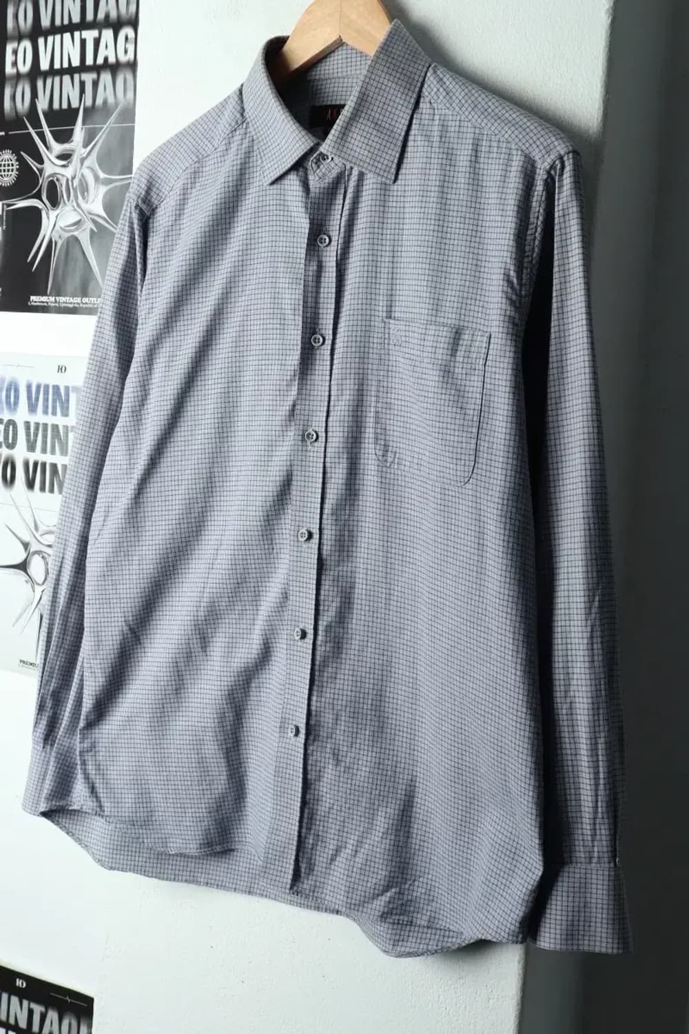 (XL) 닥스 셔츠 남방 체크 그레이-16887 상품이미지1
