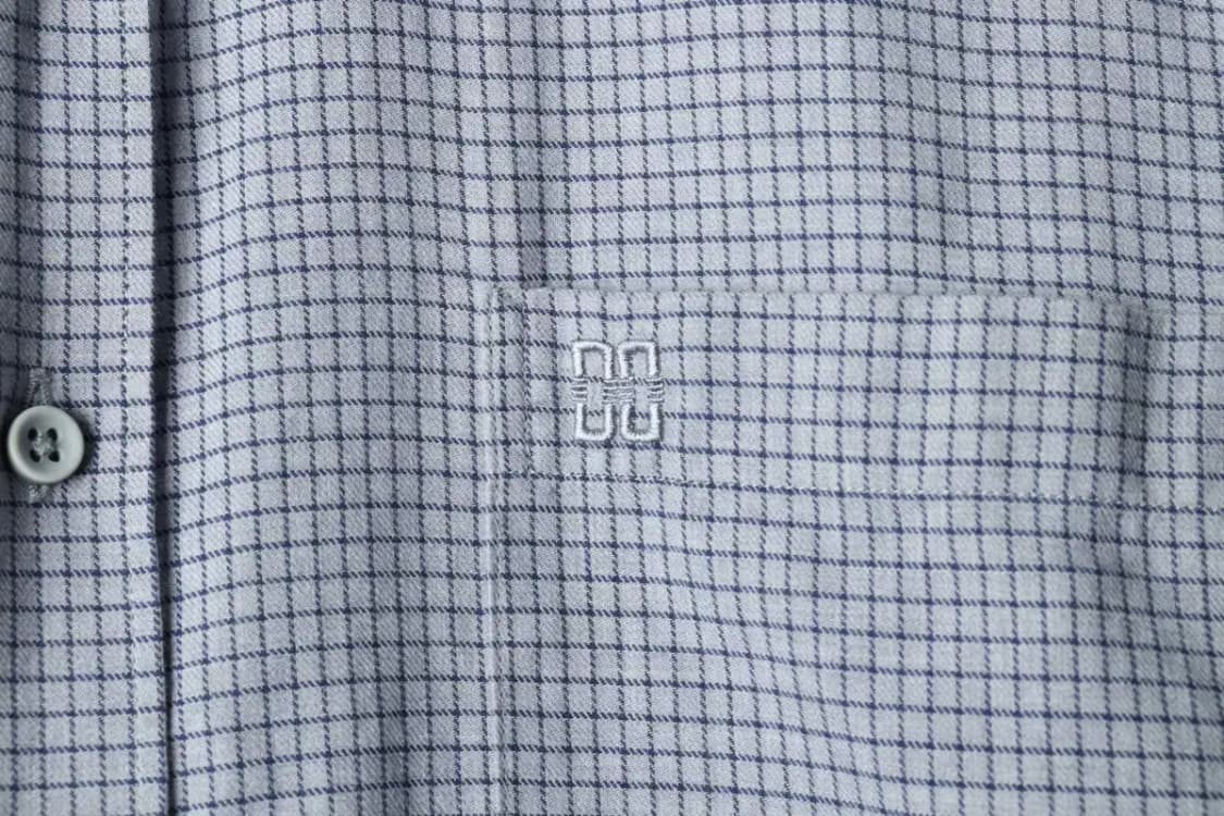 (XL) 닥스 셔츠 남방 체크 그레이-16887 상품이미지5