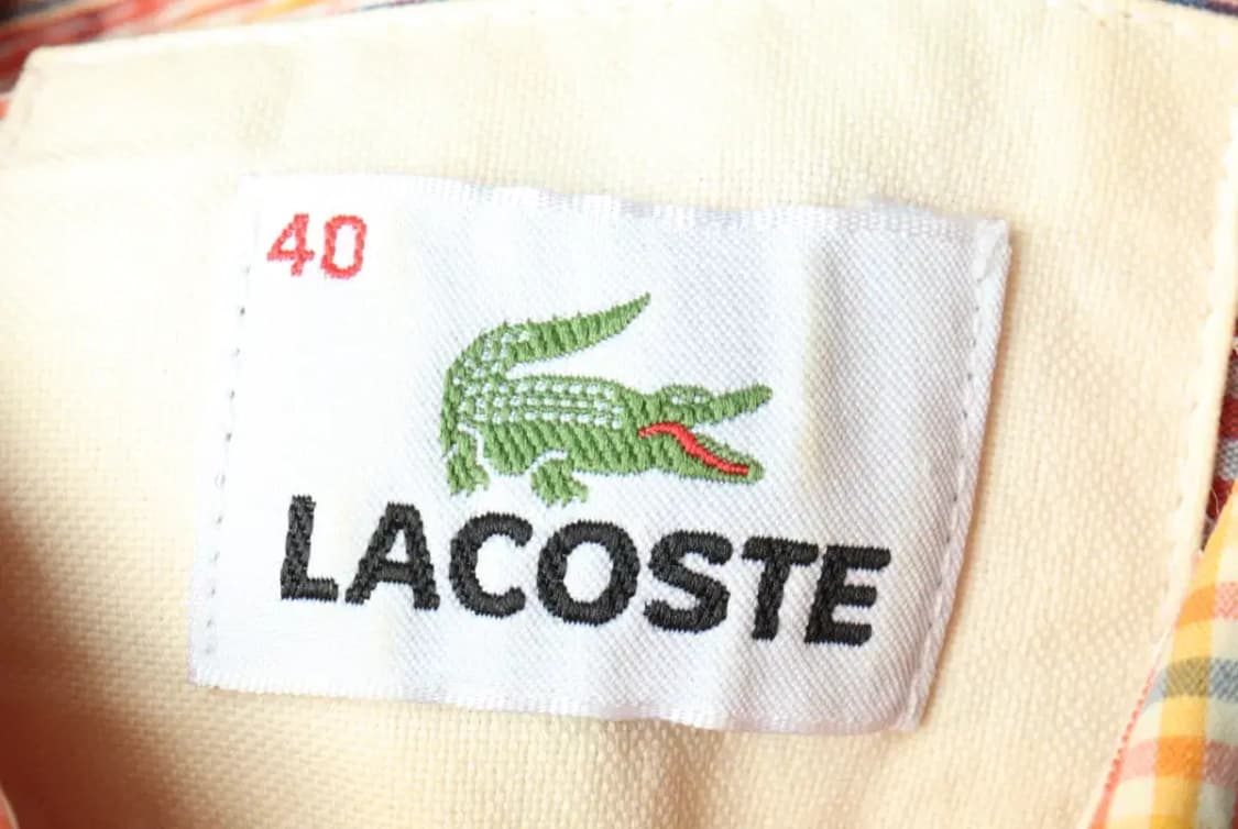 (L) 라코스테 셔츠 남방 슬림핏 체크 아메카지-16888 상품이미지6