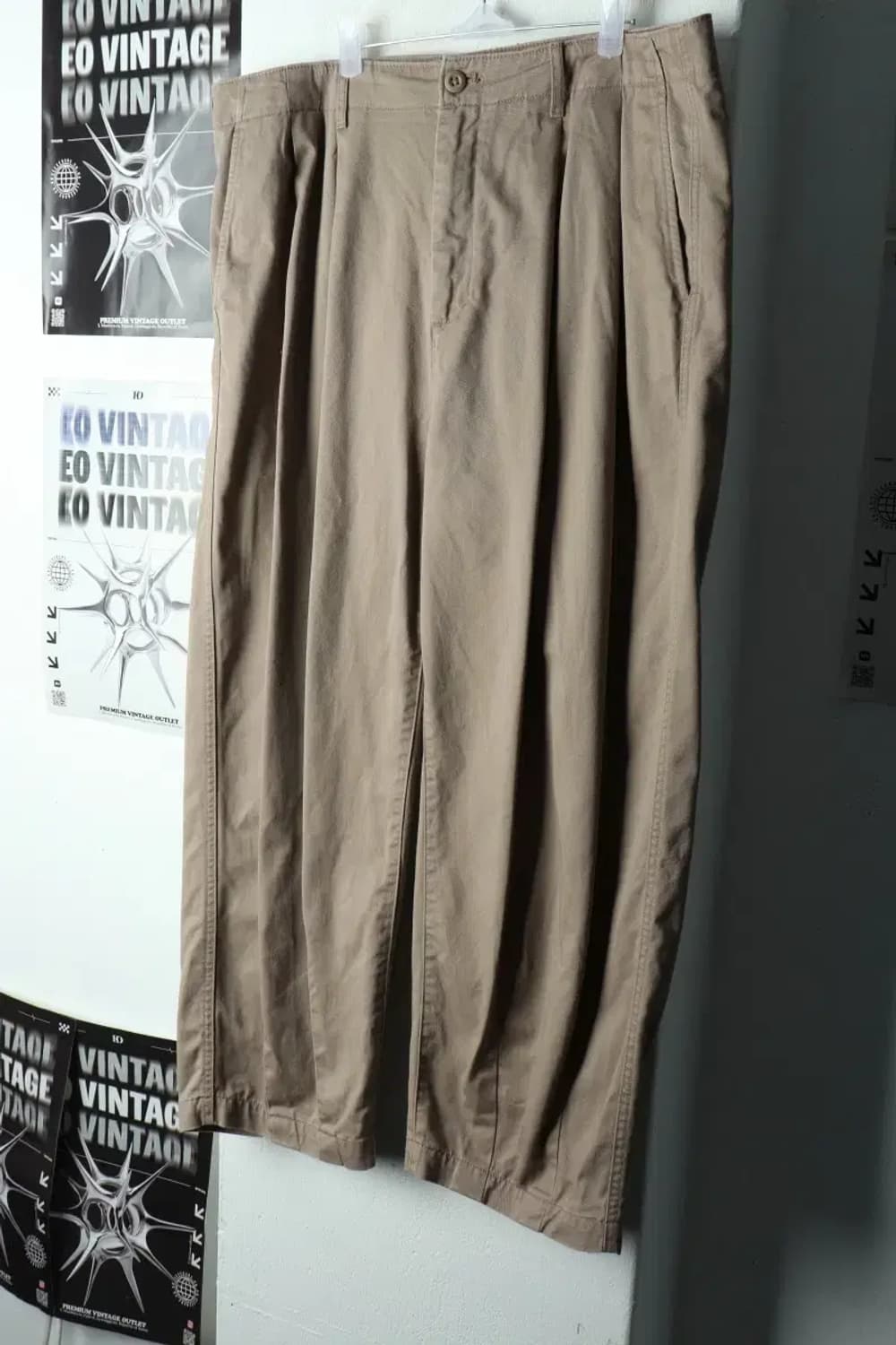 (3XL) 무신사 스탠다드 면바지 팬츠 빅사이즈 투턱 와이드-2358 상품이미지1