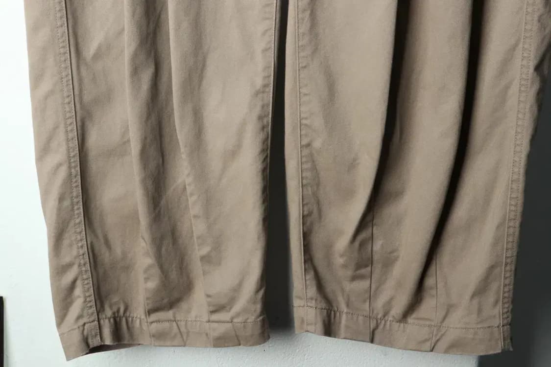 (3XL) 무신사 스탠다드 면바지 팬츠 빅사이즈 투턱 와이드-2358 상품이미지4