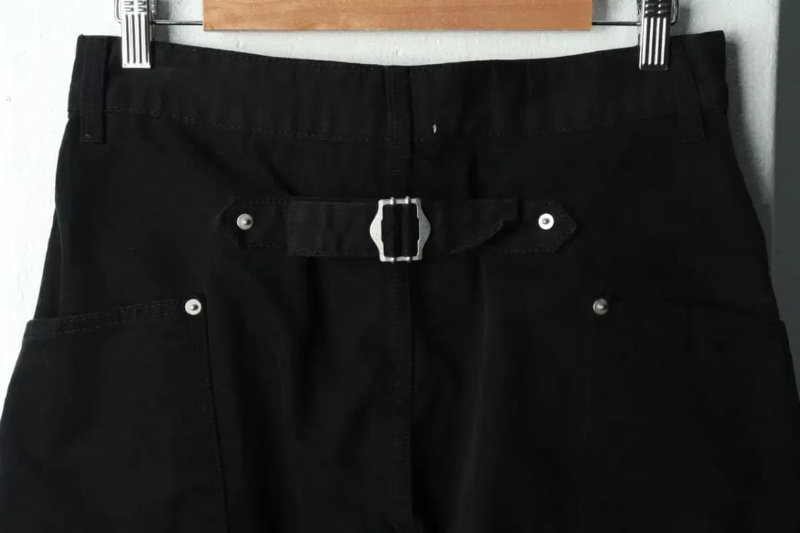 (M) 아케시 면바지 팬츠 벌룬핏 와이드 블랙-235C 상품이미지6