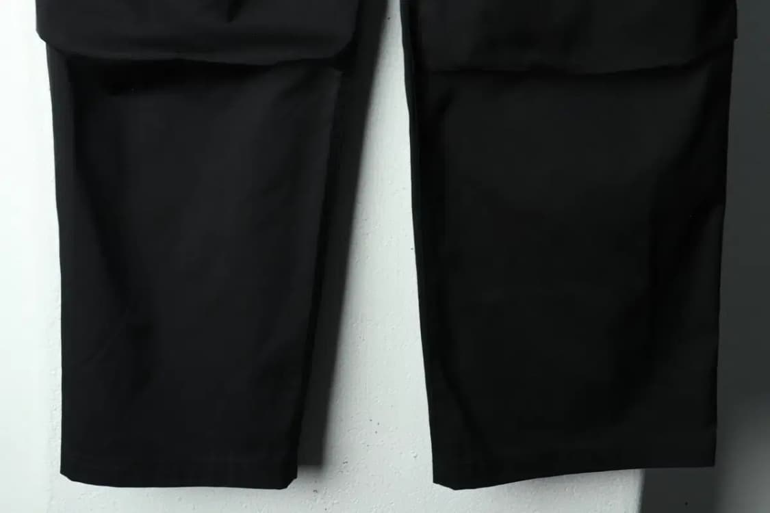 (M-L) 면바지 팬츠 카고 블랙 폴리 테크웨어-235D 상품이미지4