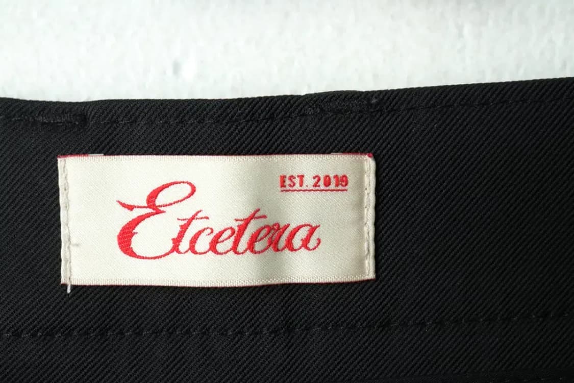 (M-L) 면바지 팬츠 카고 블랙 폴리 테크웨어-235D 상품이미지6