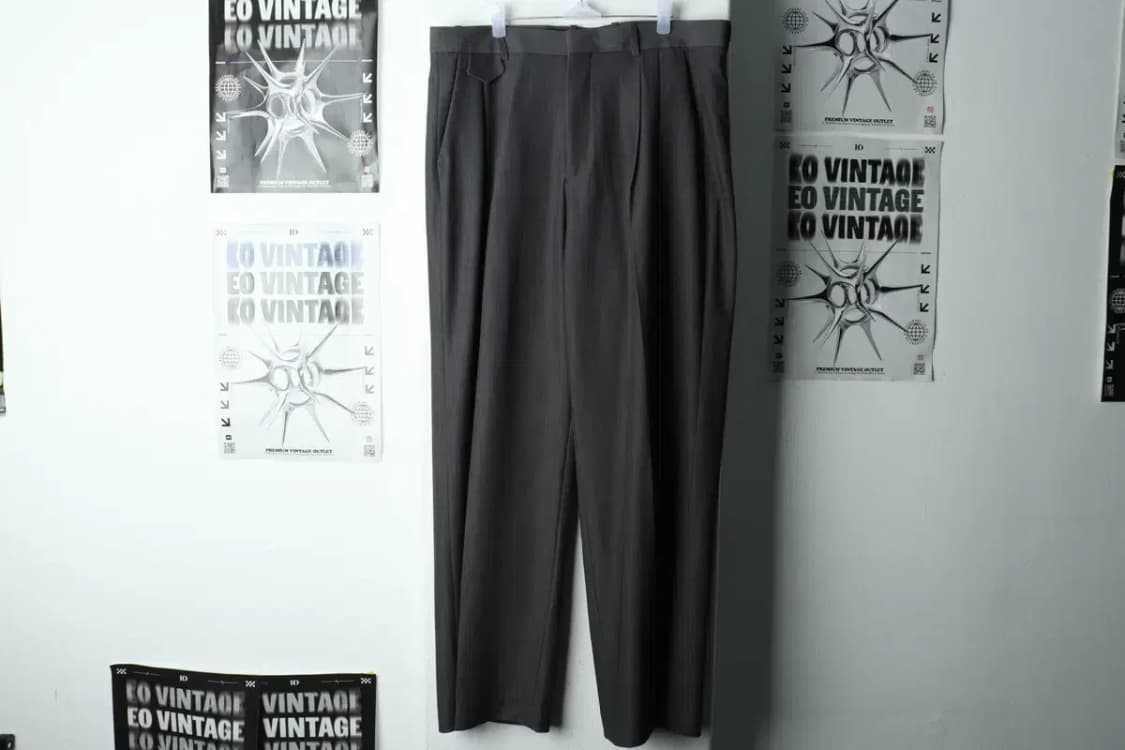 (XL-2XL) 시그니처 슬랙스 경량 바지 빅사이즈 그레이-2360 상품이미지2