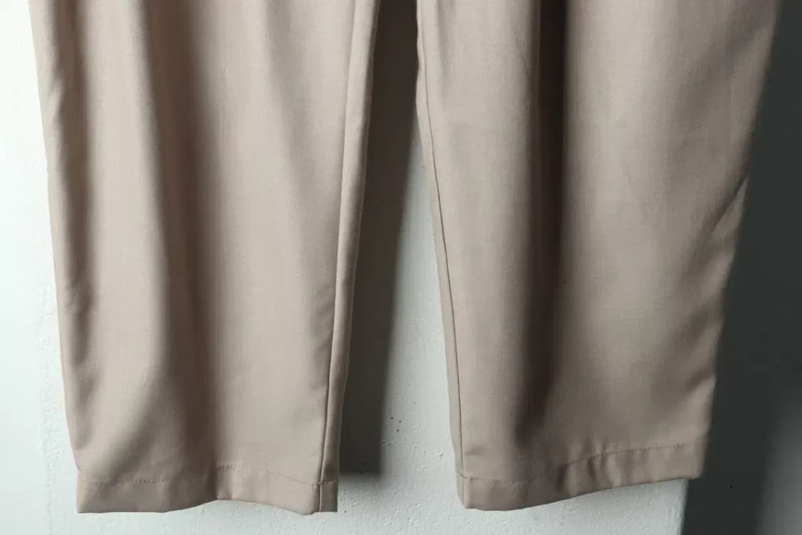 (M-L) 비얼디드 키드 슬랙스 경량 바지 밴딩 베이지-2363 상품이미지4