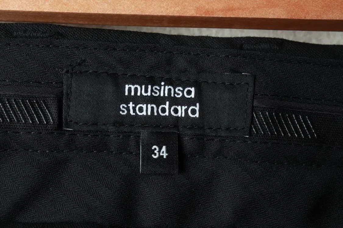 (XL-2XL) 무신사 스탠다드 슬랙스 경량 바지 빅사이즈-2364 상품이미지5