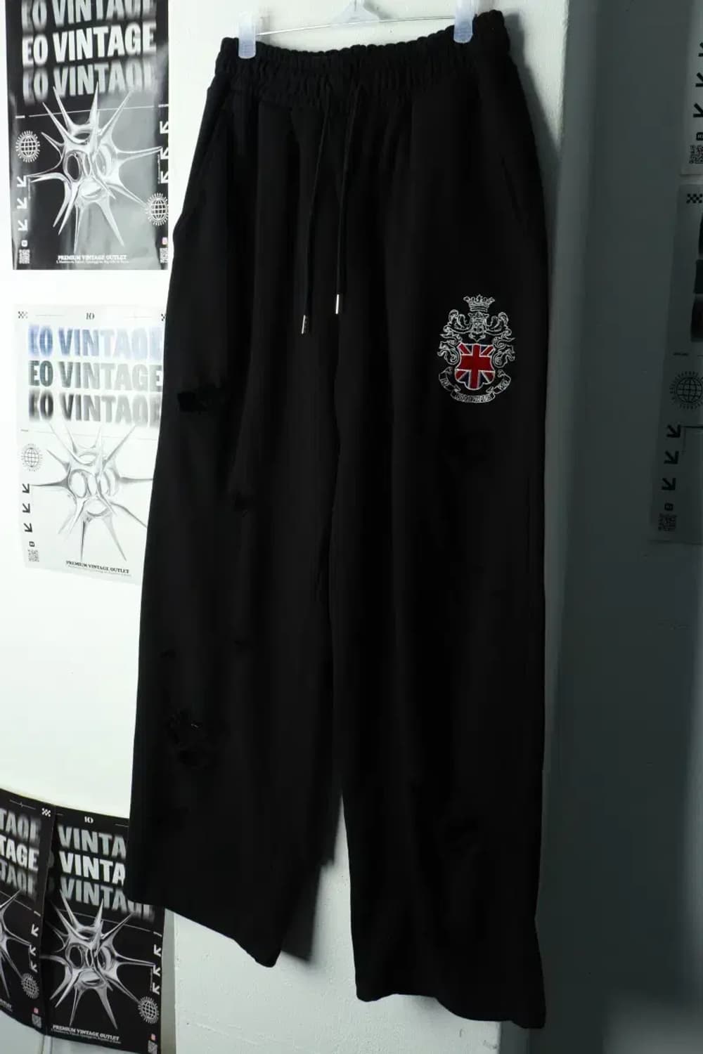 (S) 런던파퓸스 트레이닝복 바지 잉글랜드 그런지 올드스쿨-2365 상품이미지1