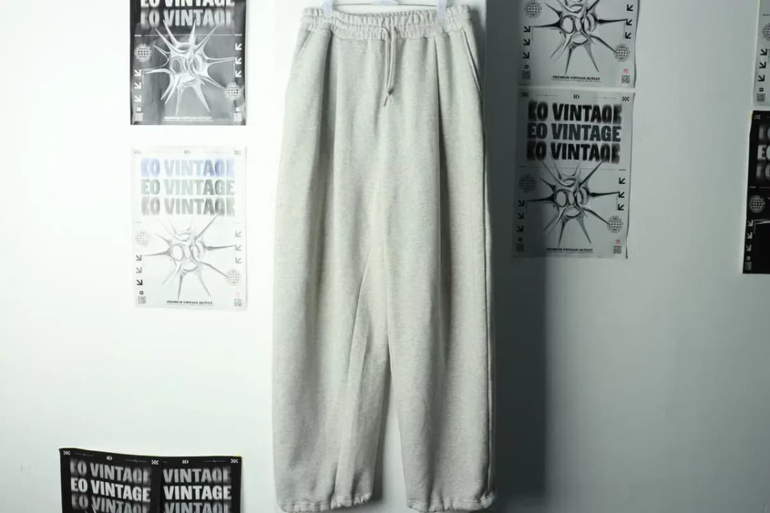 (M) 필루미네이트 트레이닝복 바지 멜란지 조거 그레이-2366 상품이미지2