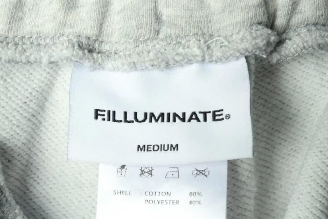 (M) 필루미네이트 트레이닝복 바지 멜란지 조거 그레이-2366 상품이미지6